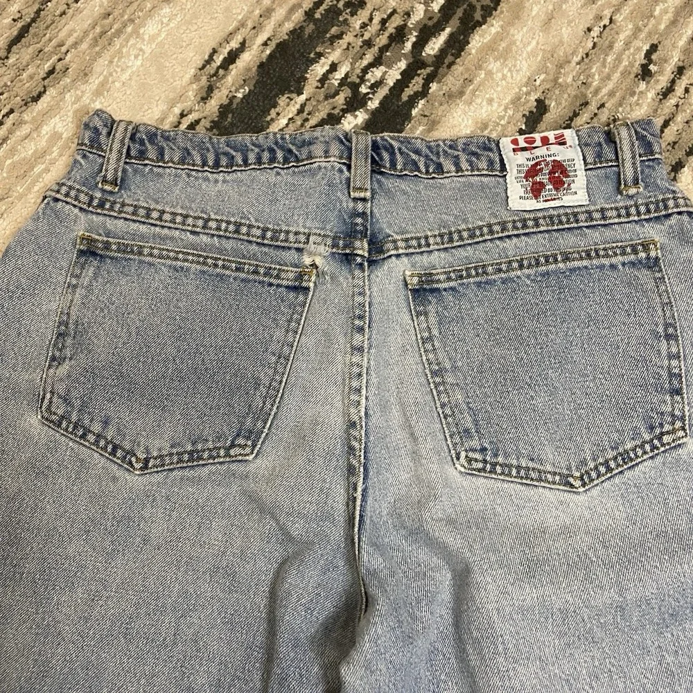 Vintage Code Bleu Jeans 34x32 Washed Blue 90s‎ Made in USA